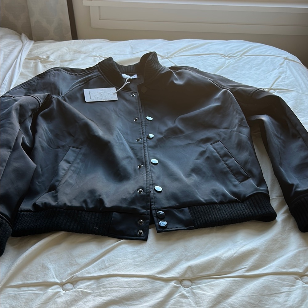 Black Men’s Bomber Jacket.
